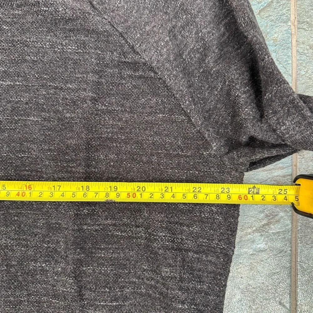 J Crew Henley Cotton Mens XL Long Sleeve Gray Pullover Knit Sweater Outdoor‎